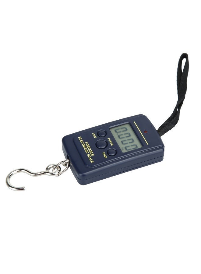 Chabeia 10g-40kg Luggage Weight Scale, Portable Handheld Travel Luggages Electronic Scale, High Precision Portable Hanging Digital Scales with Hooks for Food Fishing Hunting Travel Luggage Weighing(Blue) - Image 4